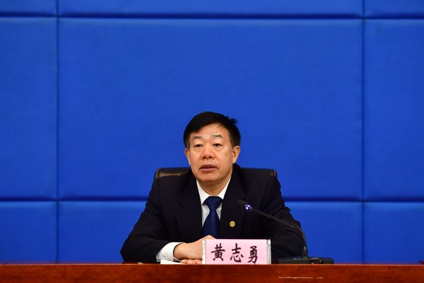 國家體育總局冬季運動管理中心副主任黃志勇。荊天旭攝