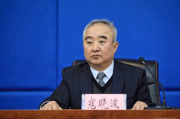 黑龍江省交通運輸廳二級巡視員寇曉波。張澍 攝