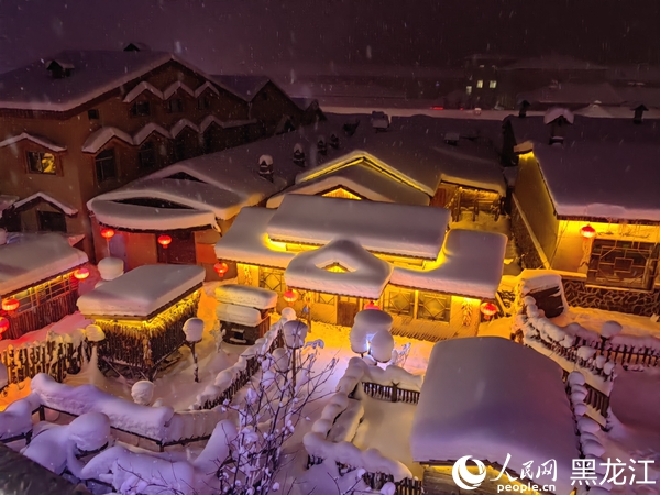 中國雪鄉(xiāng)。人民網(wǎng)記者 楊雪楠攝