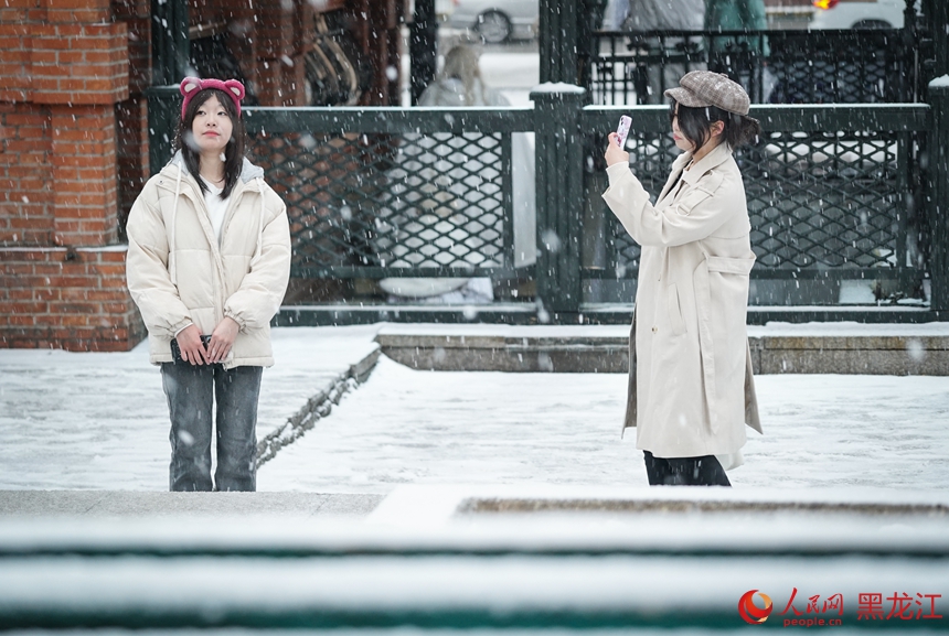三月冰城，邂逅浪漫春雪