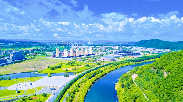 伊春城區(qū)夏日圖景。伊春市委宣傳部供圖